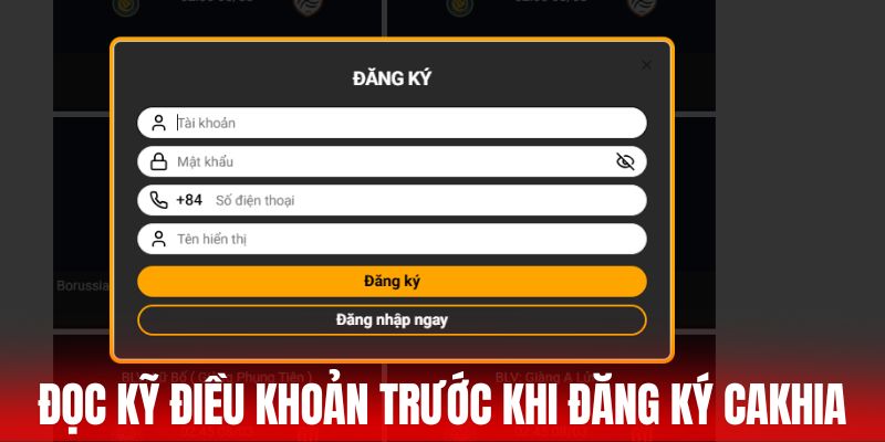 Đọc kỹ điều khoản trước khi đăng ký Cà Khịa TV