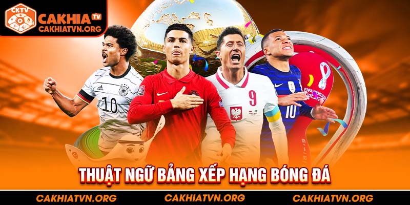 Thuật ngữ bảng xếp hạng bóng đá