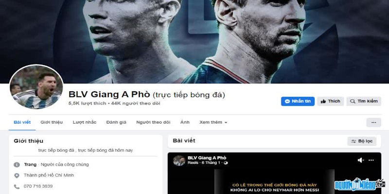 Tiểu sử của Blv Giàng A Phò của CakhiaTV