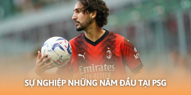 Sự nghiệp những năm đầu tại PSG của Yacine Adli